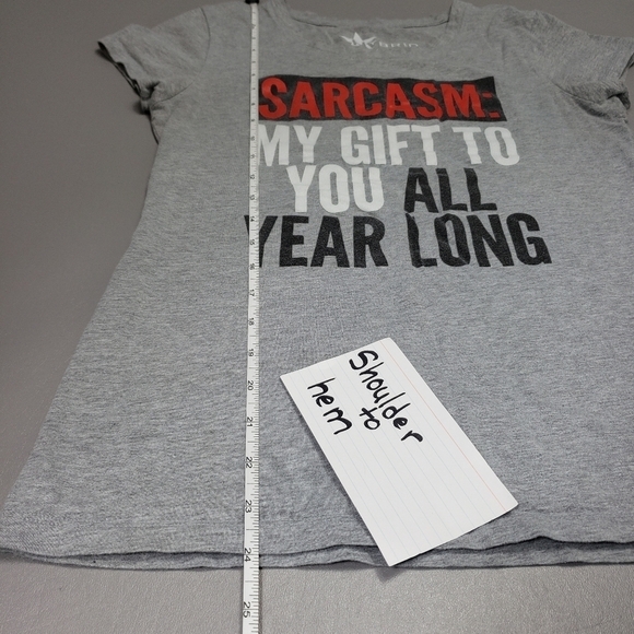 3/$15 Hybrid apparel sarcasm tshirt size large - Picture 7 of 8
